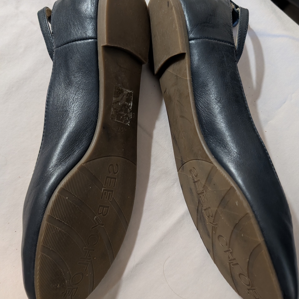 See By Chloe Ballet Flats Navy Blue - Picture 4 of 5